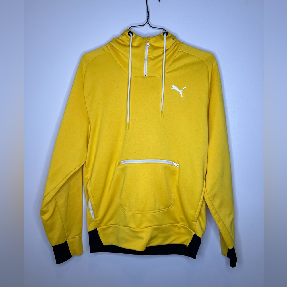 Puma Men's Lightweight Hoodie Zip Pullover - Medium
